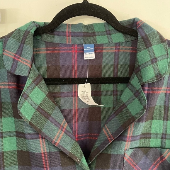 Old Navy Women’s Flannel Plaid Pajama Set - XXL - Picture 3 of 4